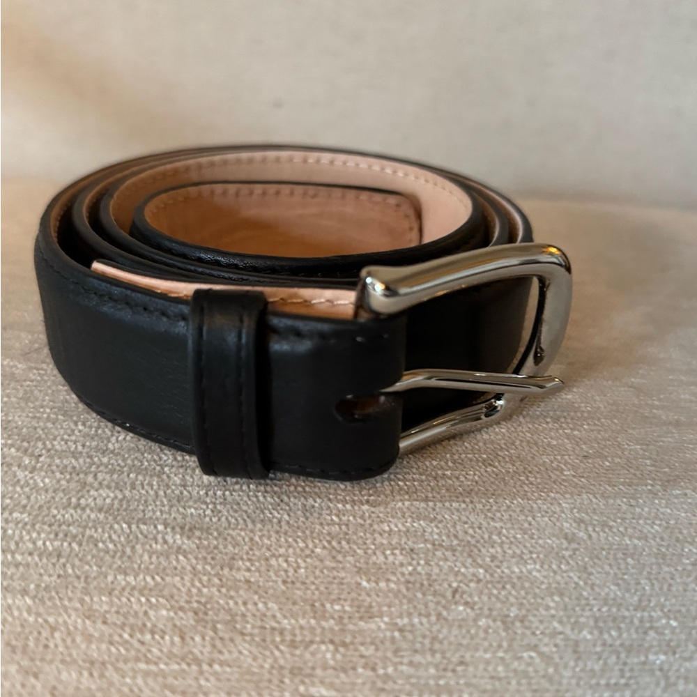 Tecovas Mens Black Calfskin Belt - 38
